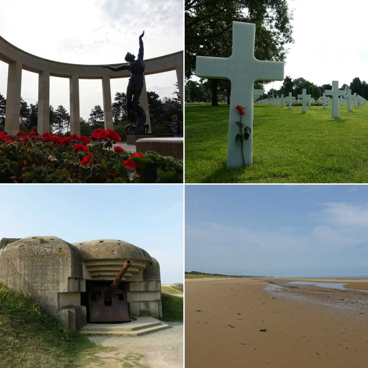 Avranches & Caen & Paris, France